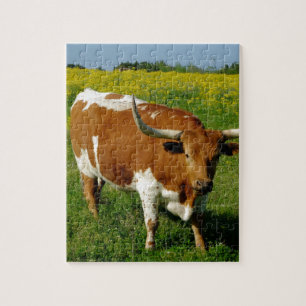 Quebra-cabeça Texas Longhorn