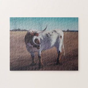 Quebra-cabeça Texas Longhorn