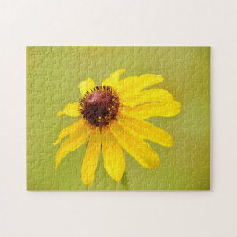 Quebra-cabeça Texas Wildflower Coneflower Art Sunshine Quebra-ca