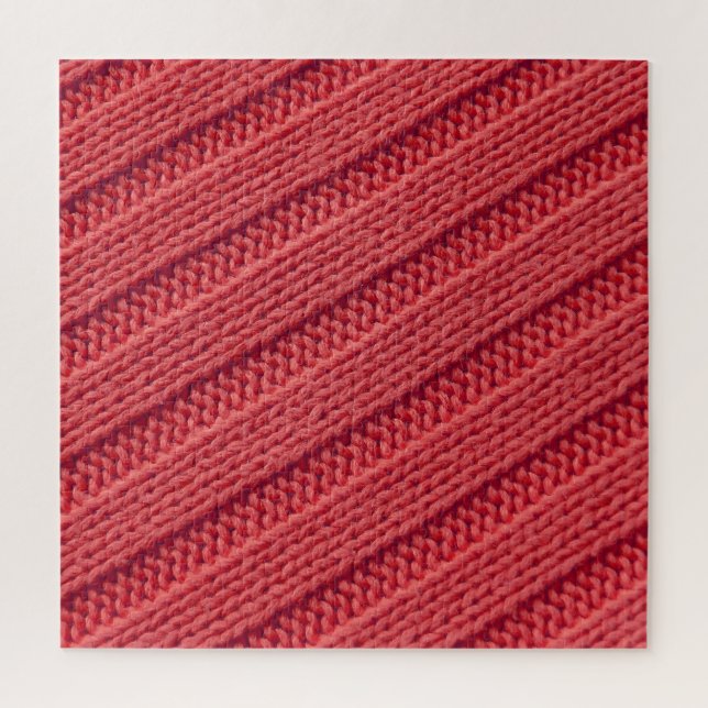 Quebra-cabeça Textura de crochê de strippy. (Vertical)