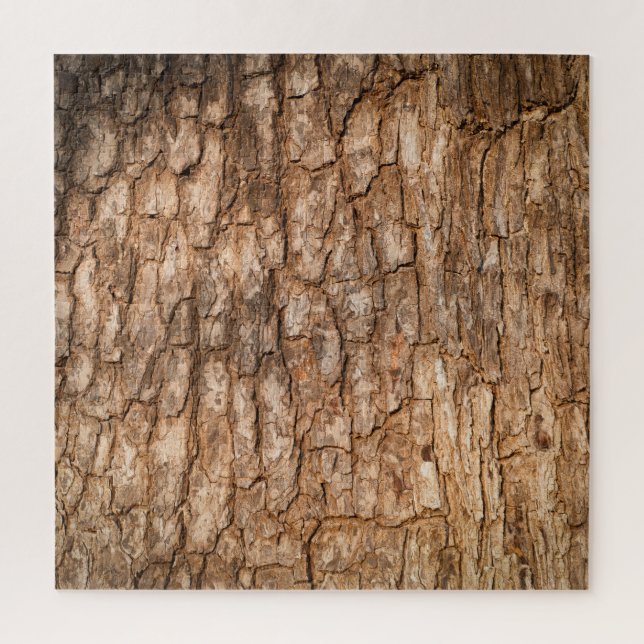 Quebra-cabeça Textura de latido de árvore, fundo natural de made (Vertical)