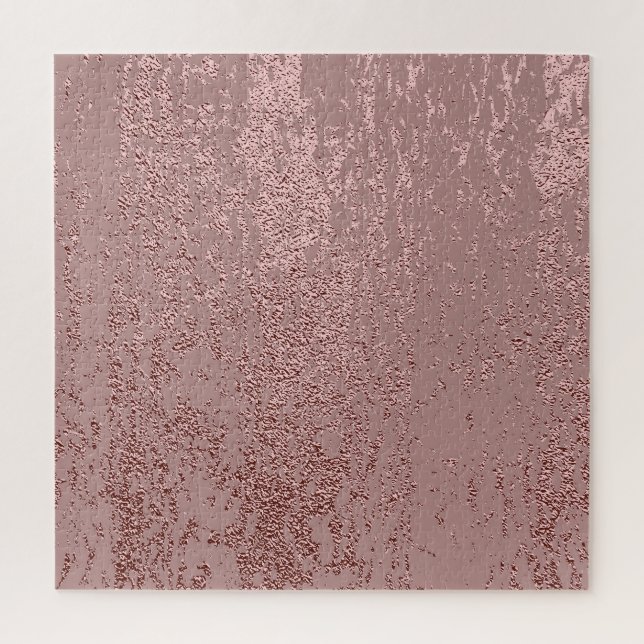 Quebra-cabeça Textura de ouro metálico, quartzo rosa. (Vertical)