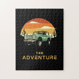 Quebra-cabeça The Adventure Off-Road Sunset Puzzle 