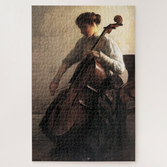 Quebra-cabeça The Cellist (por Joseph DeCamp) (Vertical)