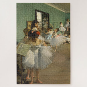 Quebra-cabeça The Dance Class - Edgar Degas - Balé Dancer