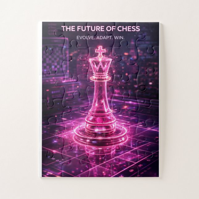 Quebra-cabeça The Future of CHESS: Evolve. Adapt. Win. (Vertical)