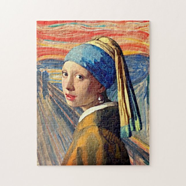 Quebra-cabeça The Girl’s Scream Puzzle (Vertical)