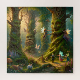 Quebra-cabeça The Living Trees of the Enchanted Fairy Forest