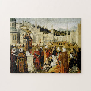 Quebra-cabeça The Preaching of Saint Stephen in Jerusalem