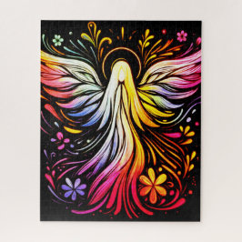 Quebra-cabeça The Retro Angel Posters for Adults