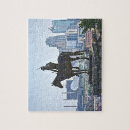 Quebra-cabeça The Scout Statue, Kansas City, Missouri