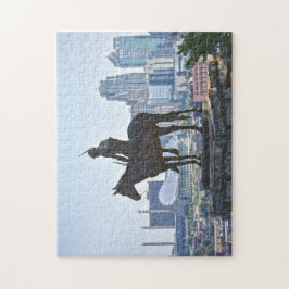 Quebra-cabeça The Scout Statue, Kansas City, Missouri