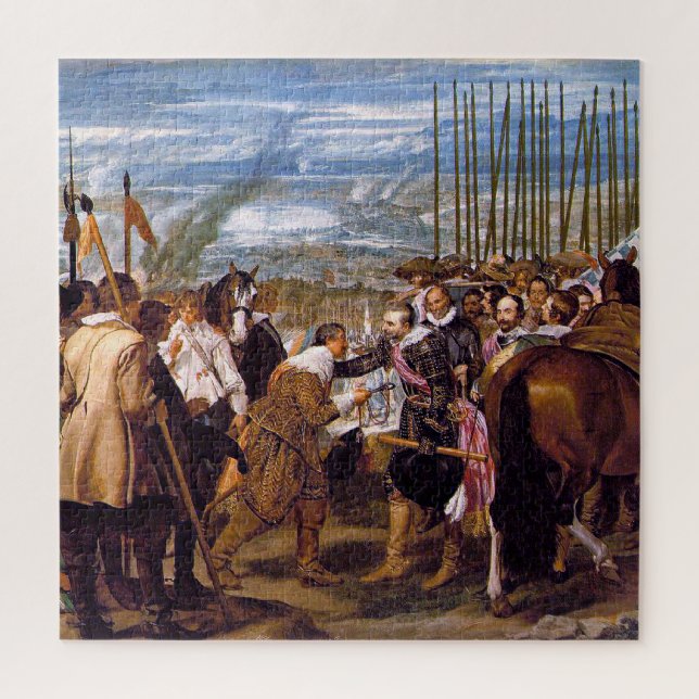 Quebra-cabeça The Surrender of Breda, fine art, (Vertical)