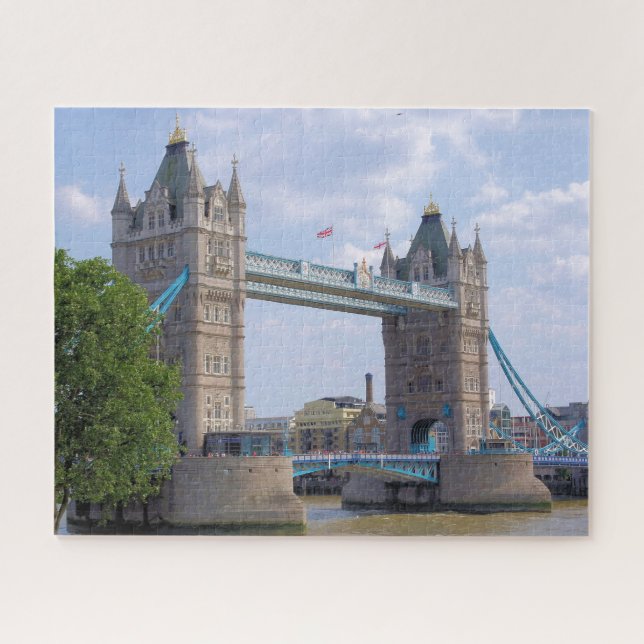 Quebra-cabeça The Tower Bridge - Londres - 16x20 - 520 pcs. (Horizontal)