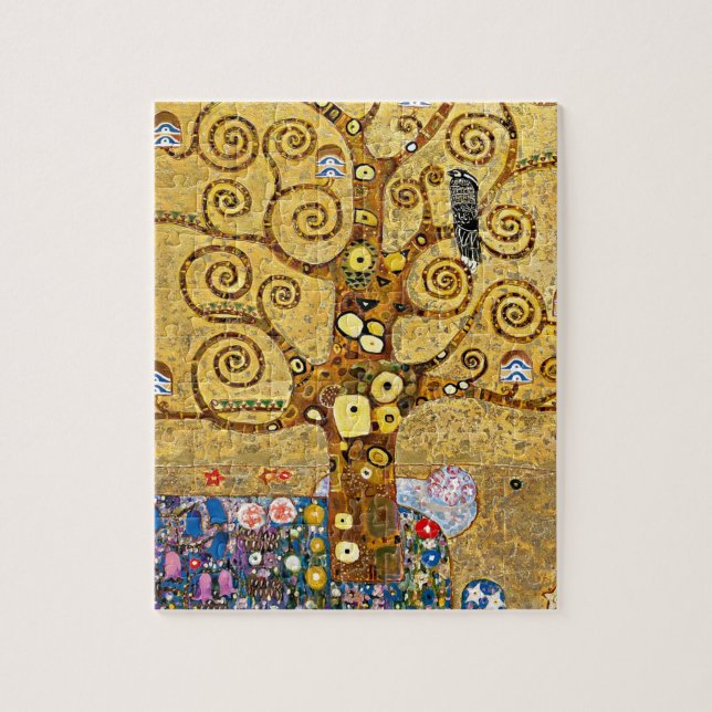 Quebra-cabeça “ The Tree of Life ” , Gustav Klimt (Vertical)