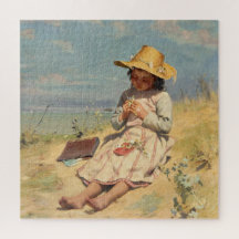 The Young Botanist (por Paul Peel)