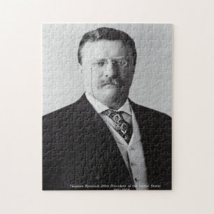 Quebra-cabeça Theodore Roosevelt 26º Presidente da América.