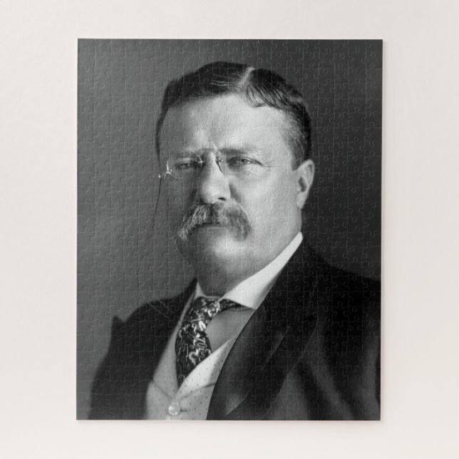 Quebra-cabeça Theodore Roosevelt Teddy Presidente Republicano (Vertical)