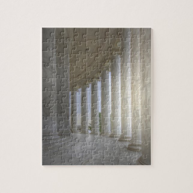 Quebra-cabeça Thomas Jefferson Circular Memorial Colonnade (Vertical)