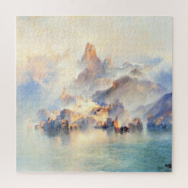 Quebra-cabeça Thomas Moran - A Cidade do Sonho (Vertical)