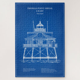Quebra-cabeça Thomas Point Shoal Lighthouse - Maryland - AD