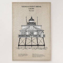 Quebra-cabeça Thomas Point Shoal Lighthouse - Maryland - SBD