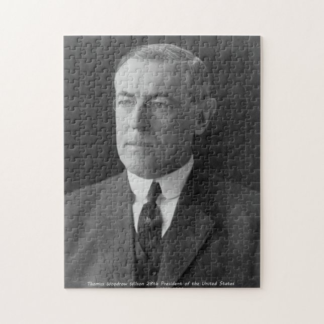 Quebra-cabeça Thomas Woodrow Wilson 28º Presidente da América (Vertical)