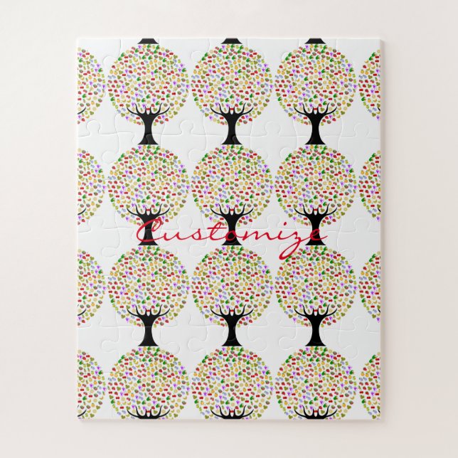 Quebra-cabeça Thunder_Cove da árvore de várias frutas (Vertical)