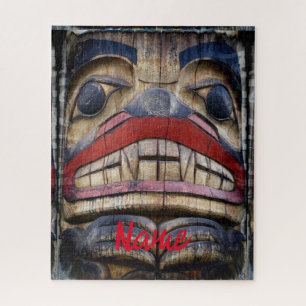 Quebra-cabeça Thunder_Cove Totem de Rosto Polar