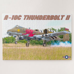 Quebra-cabeça THunderBOLT II A-10C (20x30 POLEGADAS)