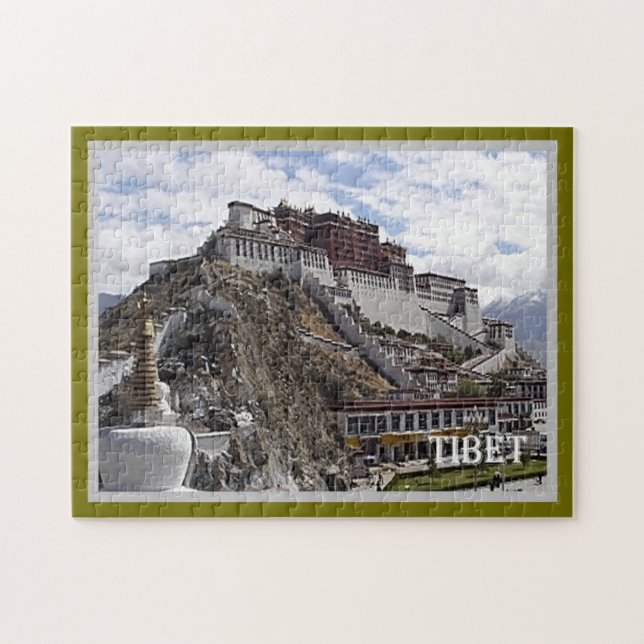 Quebra-cabeça Tibete - (Horizontal)