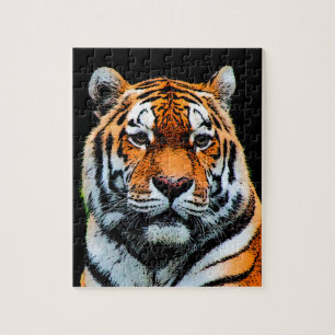 Quebra-cabeça Tiger Eyes Inspiration