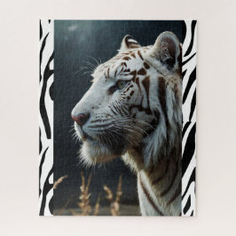 Quebra-cabeça Tigre branco