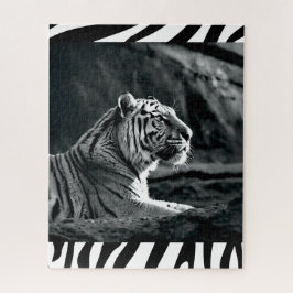 Quebra-cabeça Tigre branco