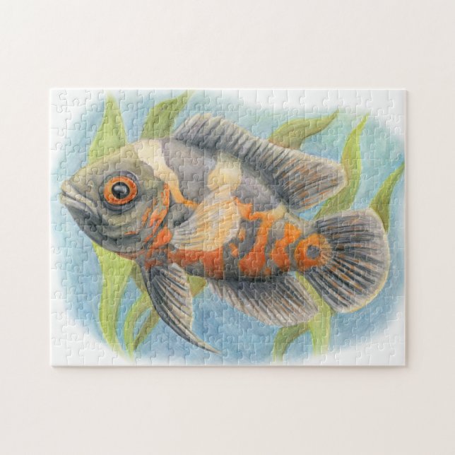 Quebra-cabeça Tigre de bebê Oscar (Horizontal)