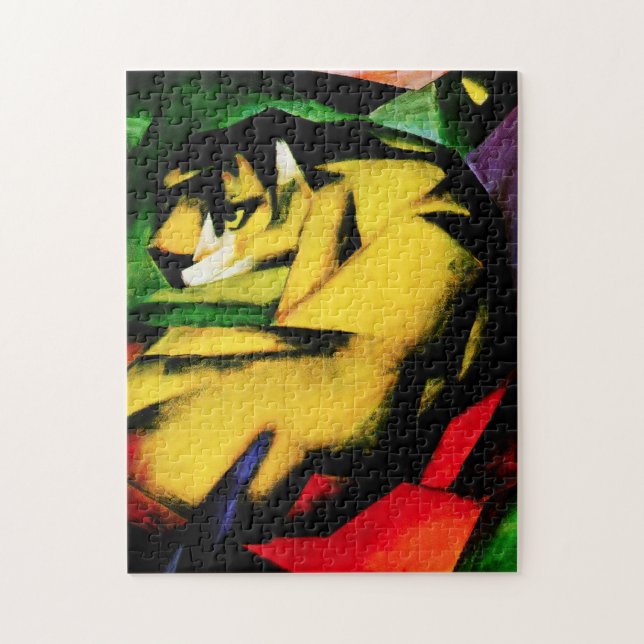 Quebra-cabeça Tigre de Franz Marc (Vertical)