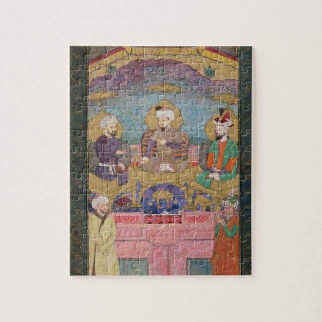 Quebra-cabeça Timur (1336-1405), Babur (1483-1530, r.1526-30) (Vertical)