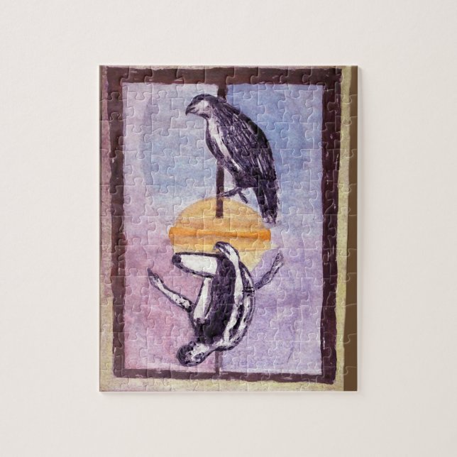 Quebra-cabeça Tine Abstrato Art (Vertical)