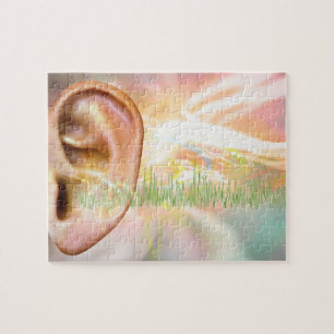 Quebra-cabeça Tinnitus, arte finala conceptual do computador