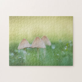 Quebra-cabeça Tiny Mushroom Nature Foto