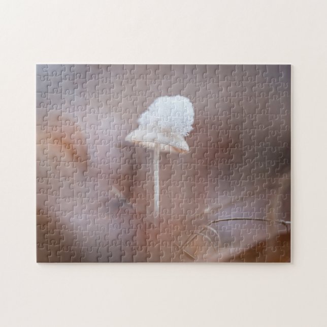 Quebra-cabeça Tiny Mushroom Nature Foto (Horizontal)