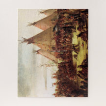 Tipis Conselho de Guerra Sioux George Catlin Por v