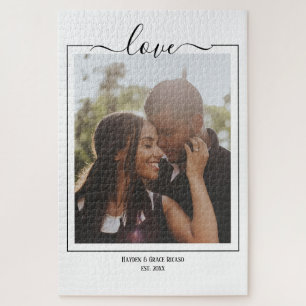 Quebra-cabeça Tipografia do Photo exclusiva personalizada DIY