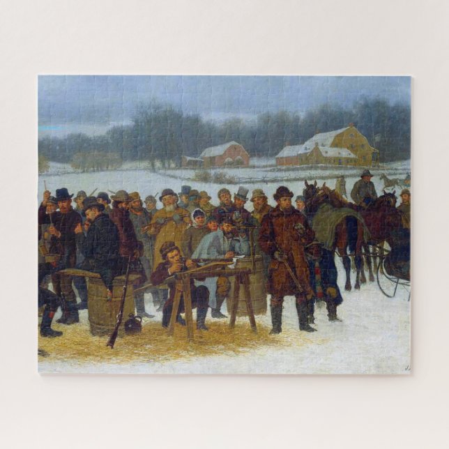 Quebra-cabeça Tiro de Peru John Whetten Ehninger 1879 (Horizontal)