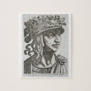 Quebra-cabeça Titus Caesar (39-81 ANÚNCIO), 1596 (gravura)