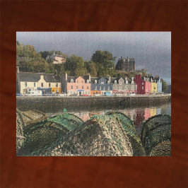 Quebra-cabeça Tobermory, Ilha de Mull, Escócia Cênico