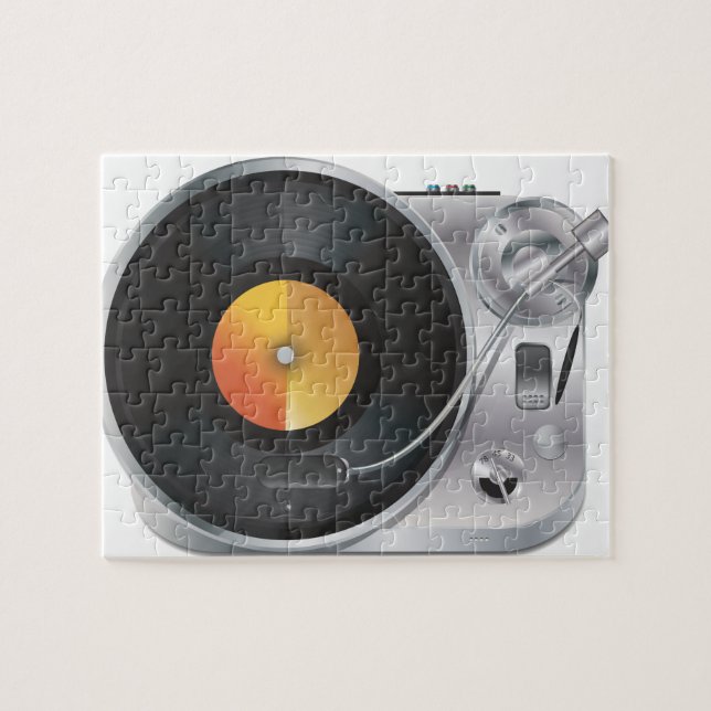 Quebra-cabeça Tocador de Música de DJ (Horizontal)