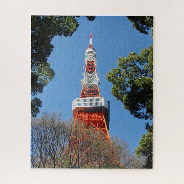 Quebra-cabeça Tokyo Tower, Japão 520-pc (Vertical)