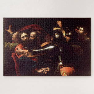 Quebra-cabeça Tomada de Cristo (1602) por Caravaggio