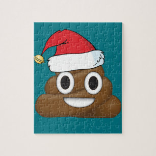 Quebra-cabeça Tombadilho divertido Emoji do Xmas